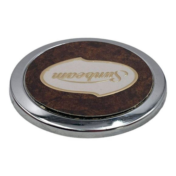 Vintage Sunbeam Mixmaster Emblem Cover Plate Replacement Part Model 1-7a 1-8a - Picture 4 of 7